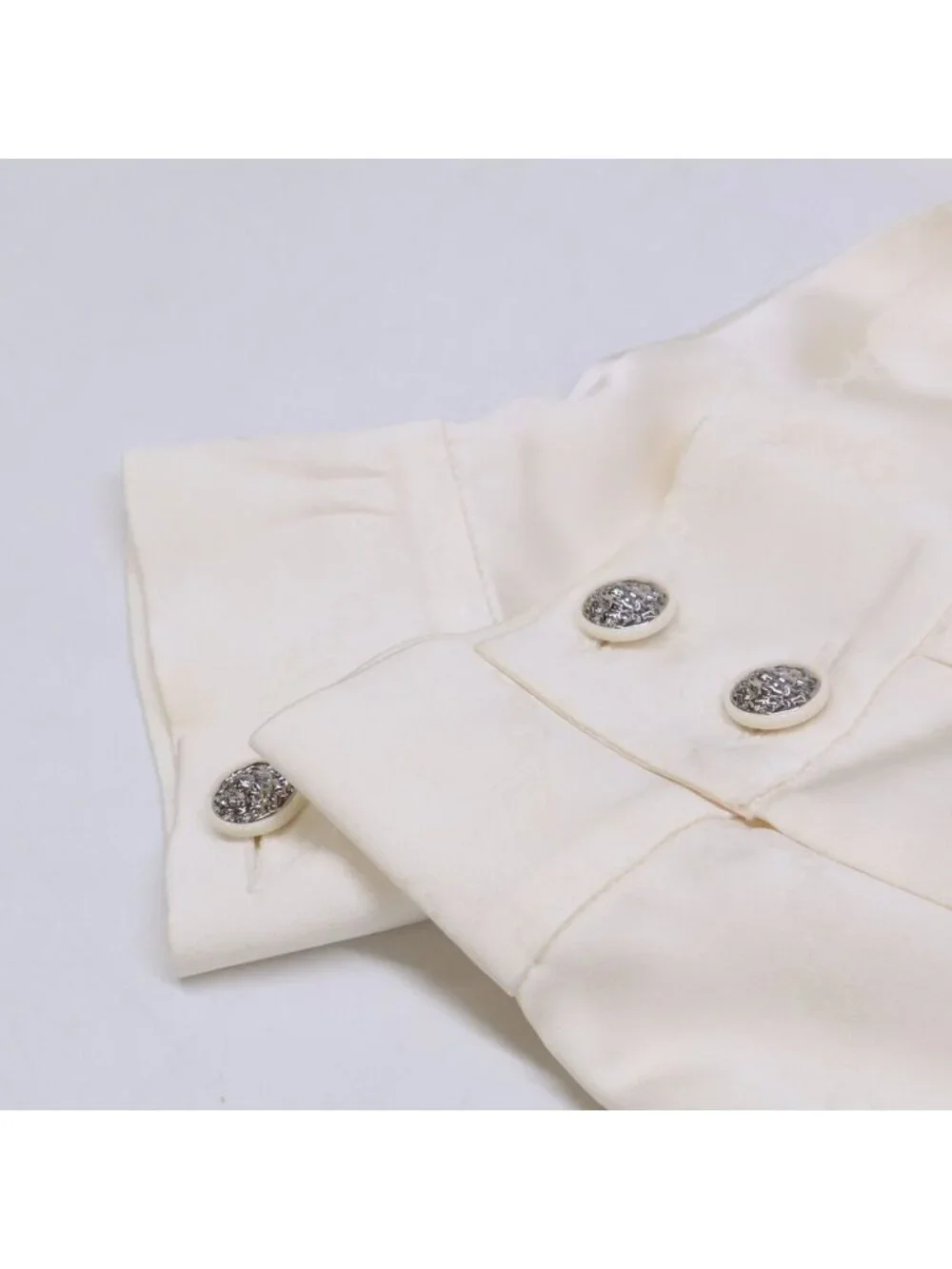 Chanel 23 Cruises Lion Button Waist Silk 100% 36 Dress